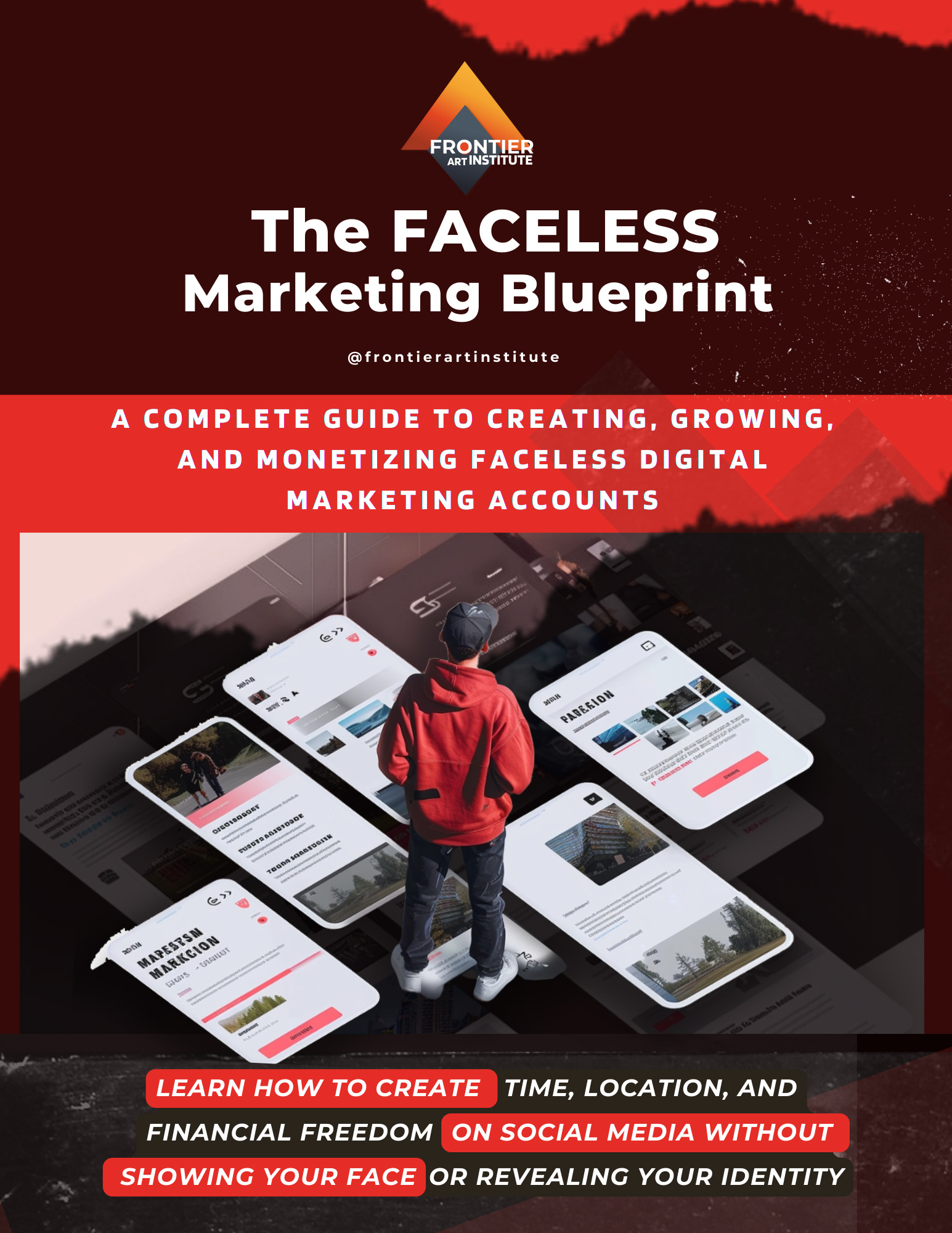 The Faceless Marketing Blueprint by Frontier Art Institute